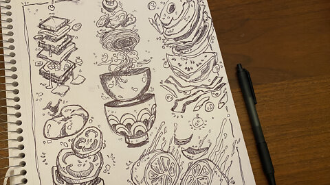 100 Day of Sketchbooking Day 6