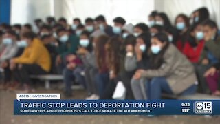 Traffic stop leads to deportation fight