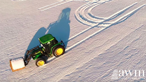Farmer Writes Poignant Message In Freshly Fallen Snow, Doesn’t Care It Will Offend Some