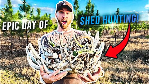EPIC Day Of Shed Hunting!