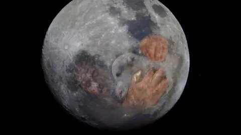 Jesus image found on the moon.