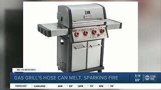 Bass Pro recalling MR. STEAK propane gas grill due to potential fire hazard