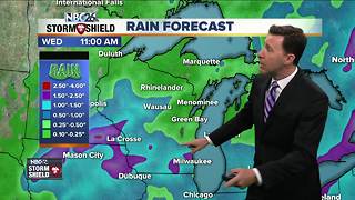 Michael Fish's NBC26 Storm Shield weather forecast