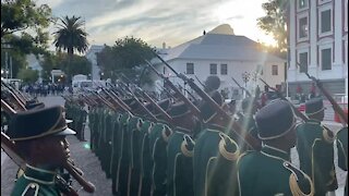 WATCH: Ramaphosa arrives for fourth state of the nation address (jWx)