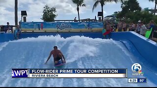 Flow-rider prime tour competition held at Rapids Water Park