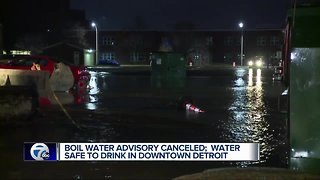 Boil water alert lifted for parts of downtown Detroit