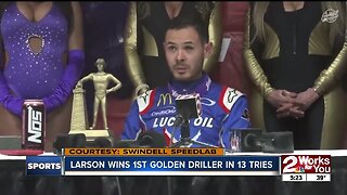 Kyle Larson Wins First Chili Bowl