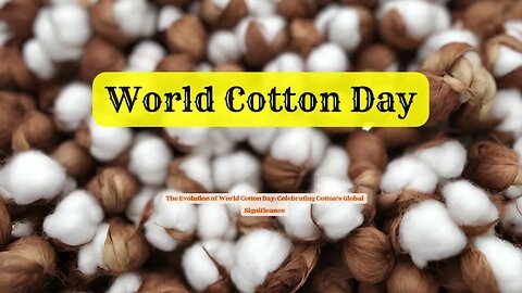 world cotton day #world #motivationalspeech