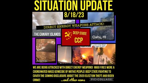 SITUATION UPDATE 8/18/23