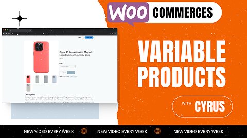 Woocommerce Variable Products