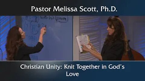 Colossians 2:1-3 Christian Unity: Knit Together in God’s Love - Colossians Ch.2 #1