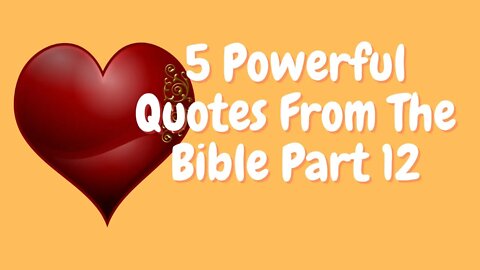 #biblequotes #religiousquotes #christianquotes #shortsvideo 5 Powerful Quotes From The Bible Part 12