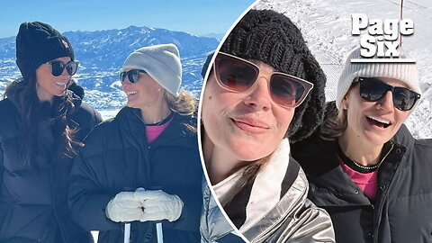 Meghan Markle hits the slopes for 'perfect trip' with friends as Kate Middleton remains unseen
