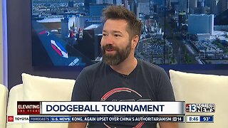 Dodgeball teams compete in a five-division tournament in Las Vegas