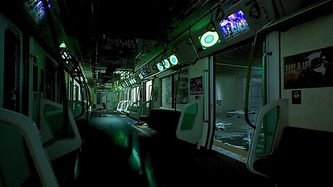 Japan's Abandoned Train Station 🚅👻 - Ambiance, Relaxing, Horror, Sleep, Study
