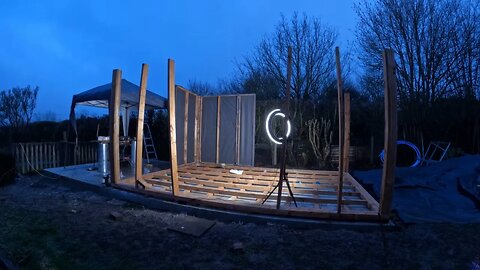 How to Build an Observatory for Astrophotography Pt4 (concrete slab base)