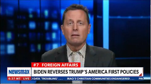 Former Acting DNI Richard Grenell States Trump Is The Real President!