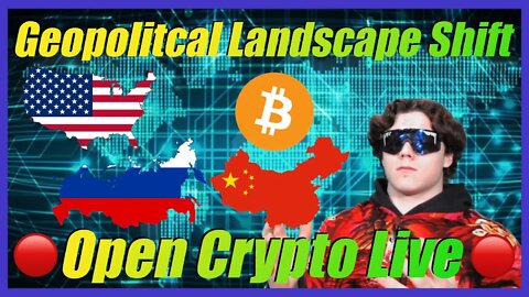 🔴 Crypto News Live 🔴 - China Stimulus Package? Geopolitical Shifting? Facebook Evil?