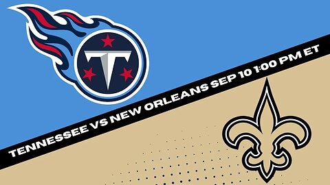 Tennessee Titans vs New Orleans Saints NFL Picks, Predictions, and Odds - Football Best Bet
