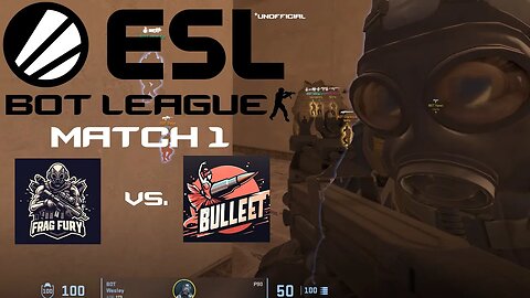 CS2 Bot League™ | Match 1 on Mirage | Bulleet Ballet vs. Frag Fury (UNOFFICIAL)