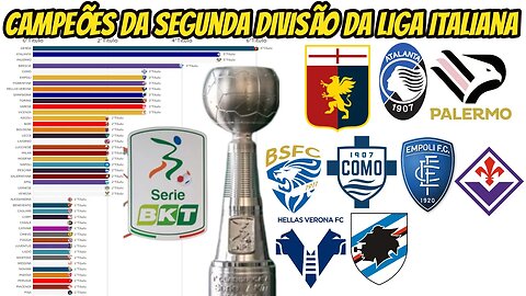 CAMPEÕES DA SEGUNDA DIVISÃO DA LIGA ITALIANA DE FUTEBOL(1929-2022)