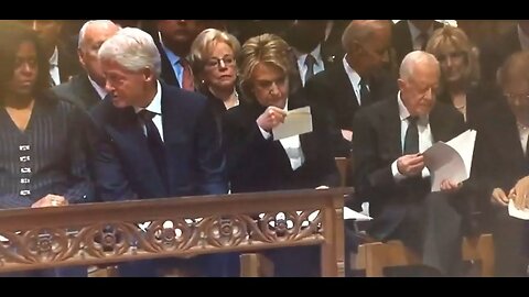 RED PILL CLASSIC ~ BUSH SR. FUNERAL ENVELOPES EXPLAINED