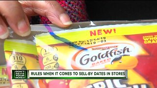 Rules when it comes to sell-by dates in stores