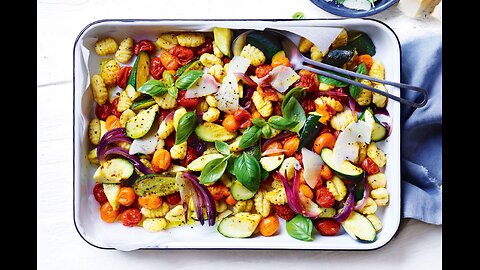Gourmet Delight: Step-by-Step Recipe for Mouthwatering Gnocchi Traybake with Lemony Ricotta