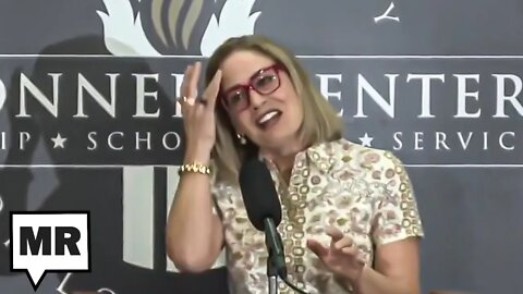 Kyrsten Sinema Thinks You’re Stupid For Believing In Democracy
