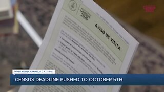 Deadline to participate in U.S Census moves up by more than three weeks