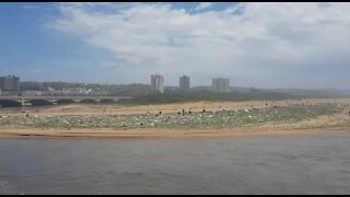 SOUTH AFRICA - Durban - Umgeni River mouth at Blue Lagoon (Videos) (qCD)