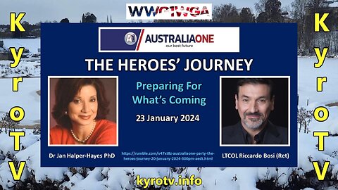 AustraliaOne Party - The Heroes' Journey (23 January 2024)