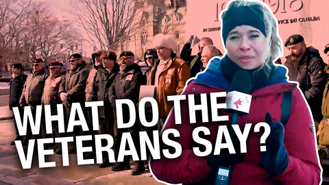 Veterans in Ottawa react to Trudeau's comments on the Freedom Convoy