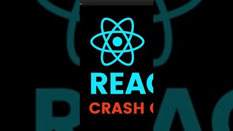 Welcome to React Crash Course #shorts