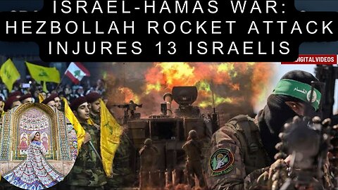 Israel-Hamas war: Hezbollah rocket attack injures 13 Israelis