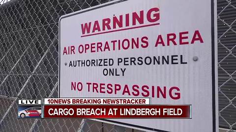 Man arrested in breach at Lindbergh Field cargo area