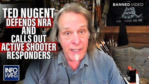 POWERFUL: Ted Nugent Defends NRA And Calls Out Active Shooter First Responders