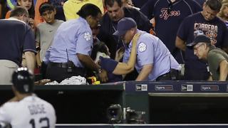 Tigers Baseball fan hit inside the stadium speaks out about safety