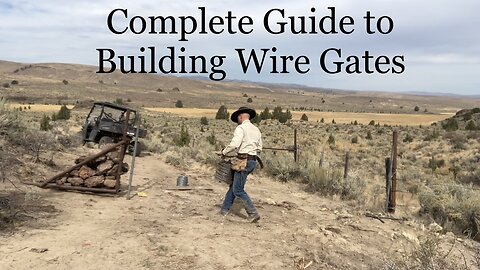 Fence tip: How to Build a Wire Gate