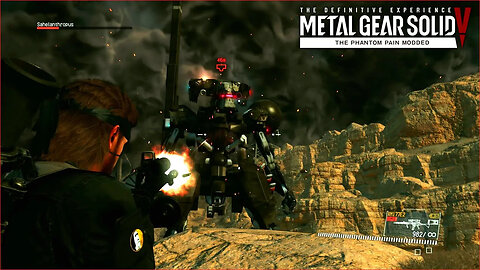 FIGHTING METAL GEAR EXTREME SAHELANTHROPUS - Modded MGS 5