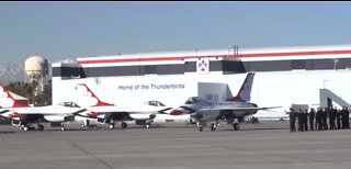 Thunderbirds to thank frontline workers with Vegas hospital flyover Saturday