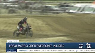 El Cajon native overcomes injuries in motocross