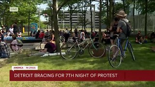 Detroit bracing for seventh night of protests