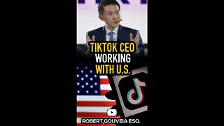 TikTok CEO: Working with U.S. #shorts