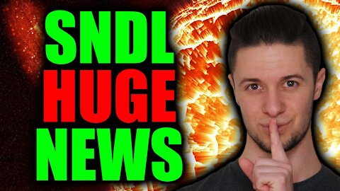 SNDL Stock THIS IS HUGE | INSANITY INCOMING