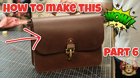 How to: Hand stitching leather with traditional saddle stitch 