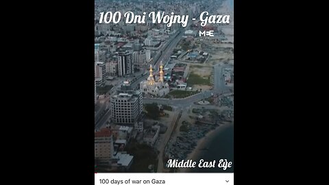 100 Dni Wojny - Gaza