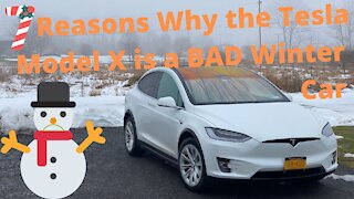 7 Reasons Why The Tesla Model X is BAD in Winter Weather