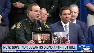 FL Sheriff Explains Difference Between A Riot And A Peaceful Protest