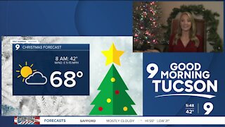 Chilly Christmas Eve, warmer Christmas day